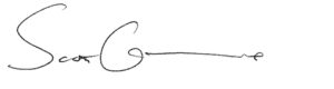 Scott Gunn's signature